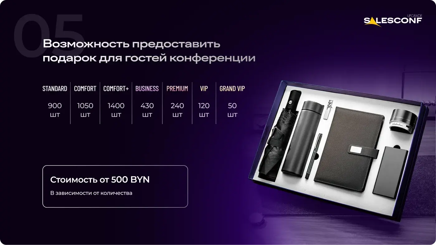 SalesConf Upgrade — Gift