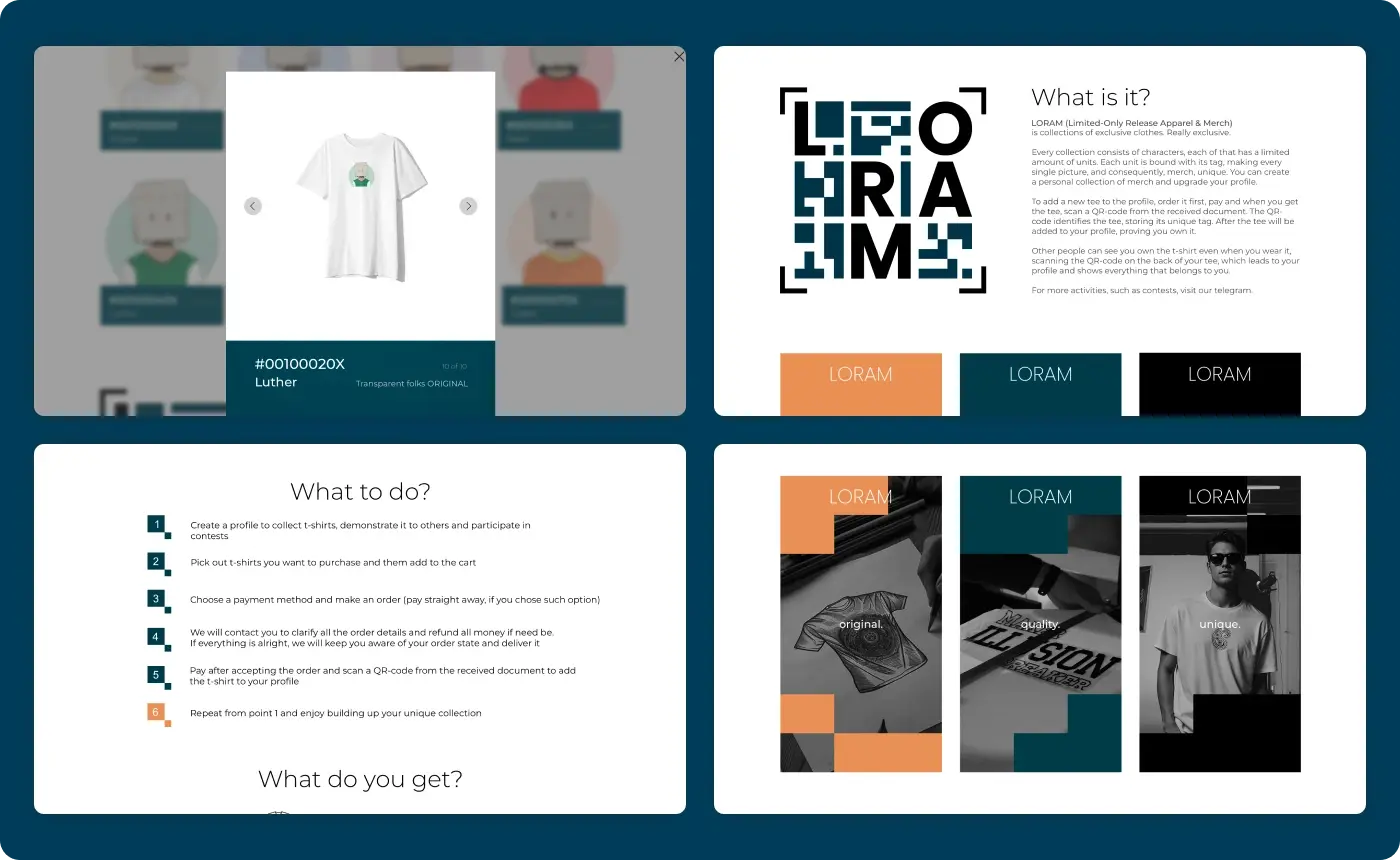 LORAM — Screens