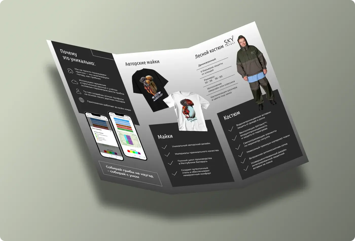 Sky forest — Brochure